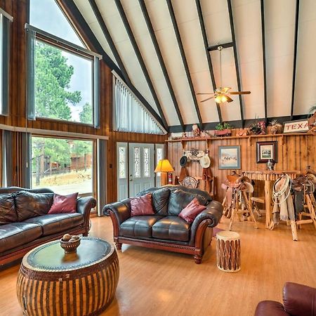Villa A-Frame Ruidoso Retreat With Deck, Grill And Views! Esterno foto