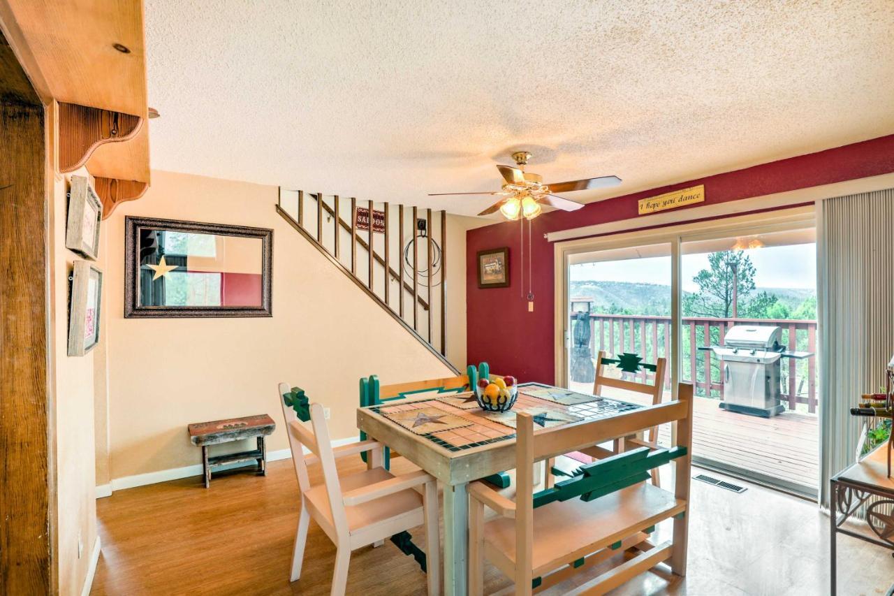 Villa A-Frame Ruidoso Retreat With Deck, Grill And Views! Esterno foto