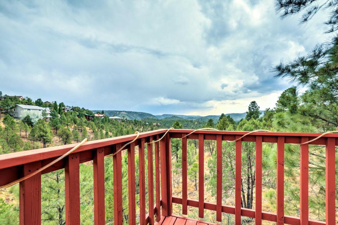 Villa A-Frame Ruidoso Retreat With Deck, Grill And Views! Esterno foto